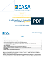 EASA BASELINE EBT CHECKLIST V1.2 Dated 25.07.2022