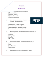 KVS Worksheet 10th