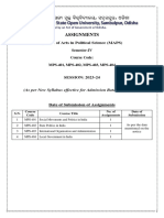 MAPS 4th Sem Assignments