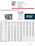 03 - Tubos em Aço Inox Padrão Schedule Com e Sem Costura