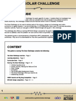 Solar Challenge - Teacher's Guide