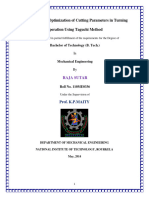 Multi Objective Optimization of Cutting Parameters in Turning