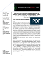 Effect of Integrated Nutrient Management On Nitrogen Dynamics Under Groundnut-Wheat System of Typic Haplustepts in Long Term Fertilizer Experiment