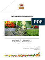 Fruit - Vegetables - Industry Capability Report - December 2019