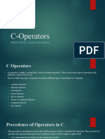 C Operator