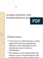 UNIT-1 PPT Globalization and International Business