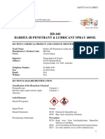 SDS-HD-440 - Hardex Penetrant & Lubricant Spray