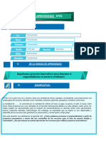 Unidad de Aprendizje N°5 - 5to Comunicación