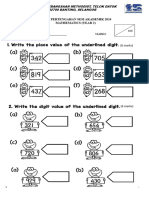 Upsa Maths Yr 2