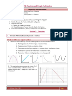 3.1 - 3.2: Functions and Graph of A Function