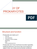 Biology of Prokaryotes