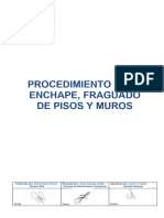 P-SST-SEG-017 Procedimiento para Enchape Fraguado de Pisos y Muros