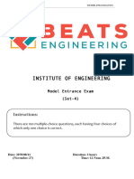 Ioe Model Questions