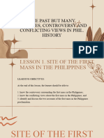 3 One Past But Many Histories Controversies and Conflicting Views in Phil. History