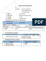 SESIÓN DE APRENDIZAJE - P.Social (Mar Peruano)