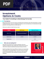 Investment Cost Options 2021