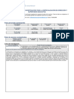 2.0-Registro de La Linea de Investigación para Maestrìa y Especializaciòn Del PNFAE DySE LAURA OLIVEROS