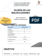 Etiologia de Las Maloclusiones