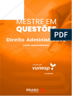 Direito Administrativo: (Sem Comentários)