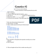 Genetics #2worksheets