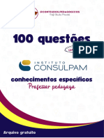 Apostila Com 100 Questoes para Concurso