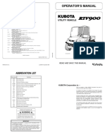 RTV900 Operator's Manual 操作手册