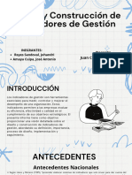 Diseño y Construcción de Indicadores de Gestión