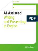 AI-Assisted Writing and Presenting in English (English For Academic Research Series)