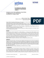 7 - Análise Da Soldagem Multipasse Utilizando Delineamento Exp Na Manutençao de Aço ASTM A131 GRAU A