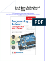 Programming Arduino: Getting Started With Sketches, Third Edition Simon Monk Full Chapter Instant Download