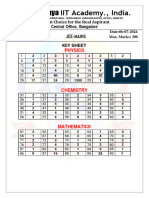 06-07-2024 - JR - Jee Apex - Jee Mains - We - Key & Sol's