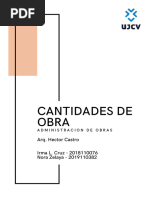 Cantidades de Obra - Merged