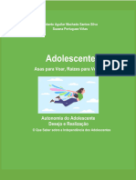 Livro Adolescentes. Asas para Voar, Raízes para Voltar. Autonomia Do Adolescente.