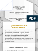 Administración General 1