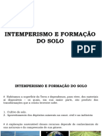 Apostila - Intemperismo e Formação Do Solo.