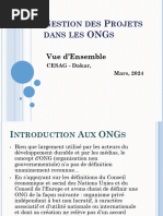 Gestion Des Projets ONGs