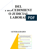 Del Procedimiento Judicial Laboral Tutela - 013911