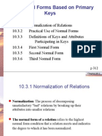 10.3 Normal Forms Based On Primary Keys: Chapter 10-1