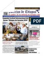 Periódico Noticias de Chiapas, Edición Virtual Sábado 13 de Julio de 2024