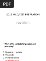 2016 MCQ Test Prepration