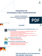 Financing For Sustainable Public Transportation