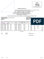 Derivative Trade Confirmation