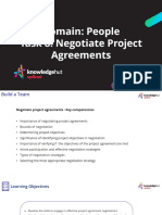 8 Negotiate Project Agreement