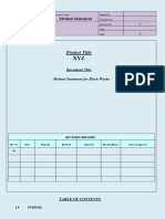 FM - Method Statement Form