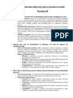 Solution of Section B&C Model Paper of A&R