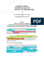 Understanding Centres of Gravity and Critical Vulnerabilities (Part 2)