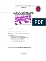 Monografia Histologia - Tejido Epitelial