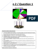 Section 2 / Question 1: Topic 1: Liturgical Year