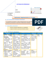 D4 A2 SESION MAT. Realizamos Desplazamientos en El Plano