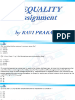 INEQUALITIES Assignment (Revised)